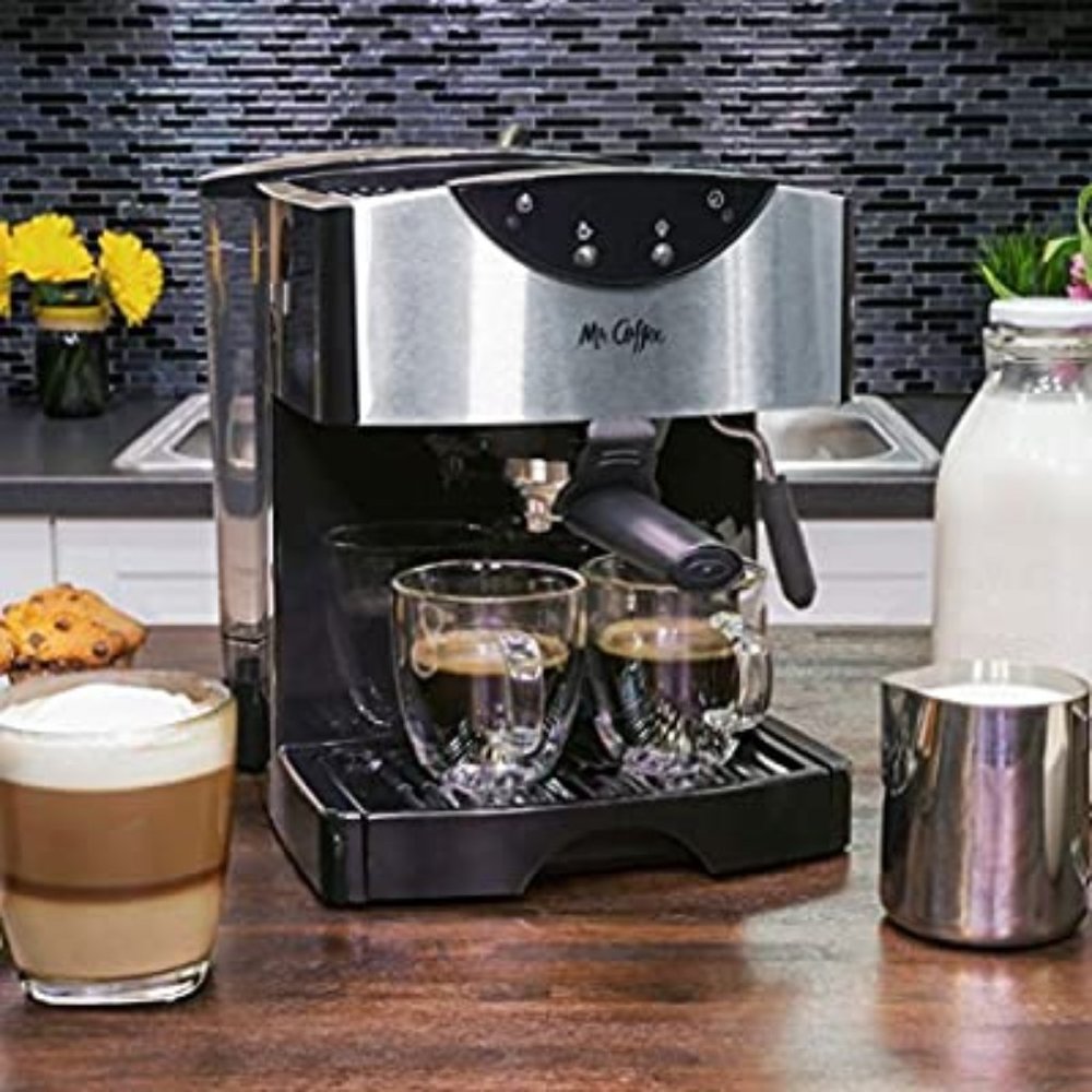 Mr. Coffee Automatic Dual Shot Espresso/Cappuccino